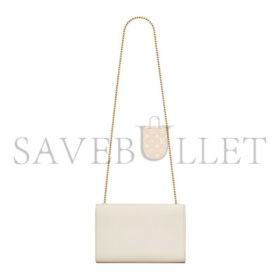 YSL KATE MEDIUM IN GRAIN DE POUDRE EMBOSSED LEATHER 364021BOW0J9207 (24*14.5*5.5cm)
