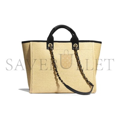 CHANEL MIXED FIBERS TOTE BAG A66941 B05086 NB586 (50*30*22cm)