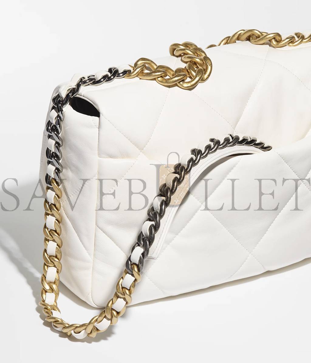 CHANEL 19 LARGE HANDBAG GOLD HARDWARE AS1161 B01564 (30*20*10cm) CHANEL 19 LARGE HANDBAG GOLD HARDWARE AS1161 B01564 (30*20*10cm)