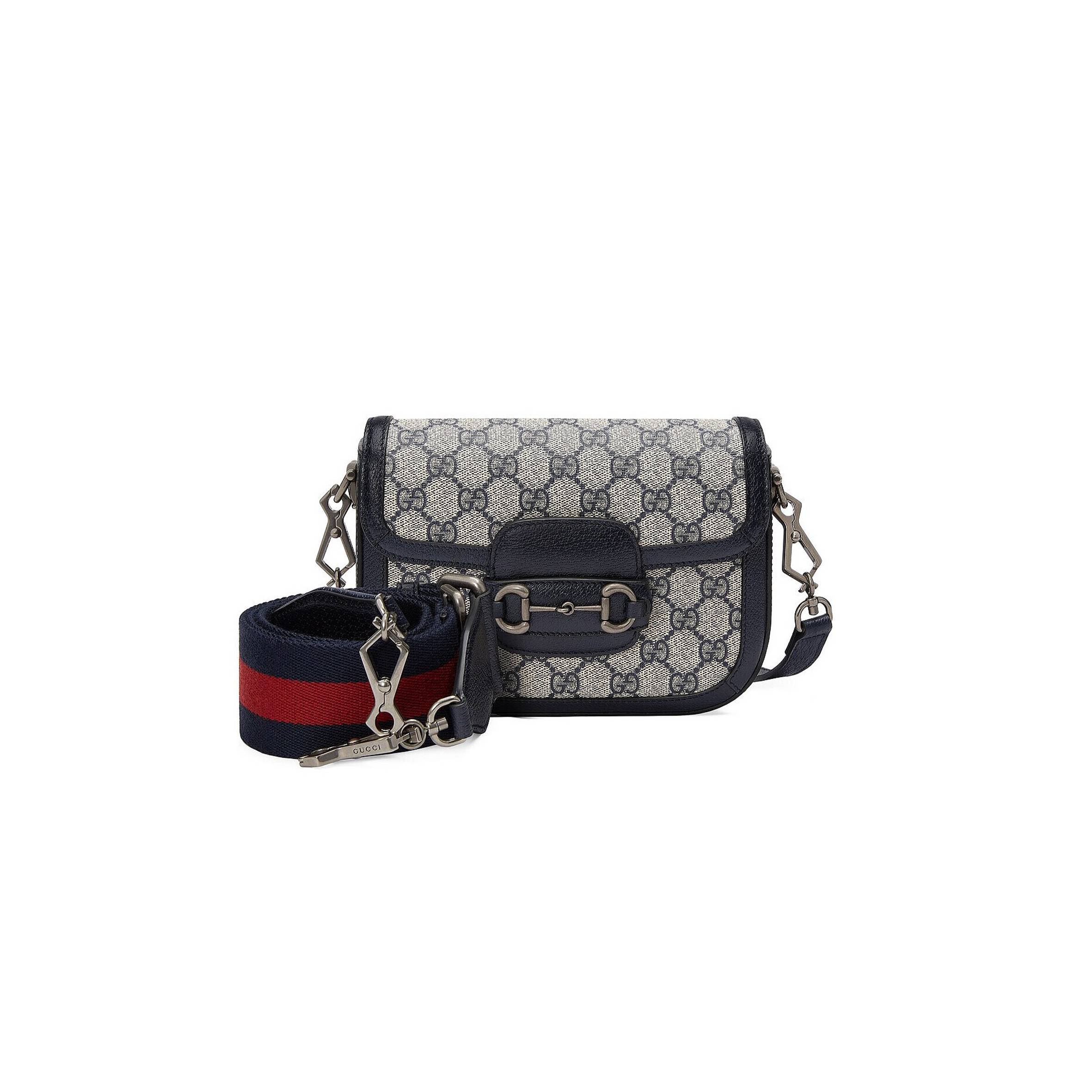 GUCCI HORSEBIT 1955 GG MINI BAG 658574 (20.5*14.5*5cm)