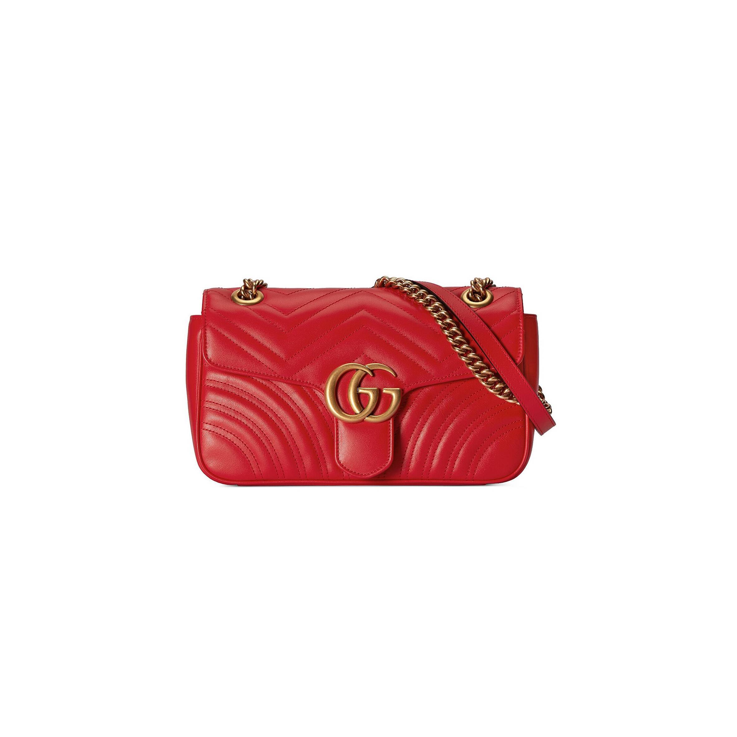 GUCCI GG MARMONT SMALL SHOULDER BAG  443497 (26*15*7cm)