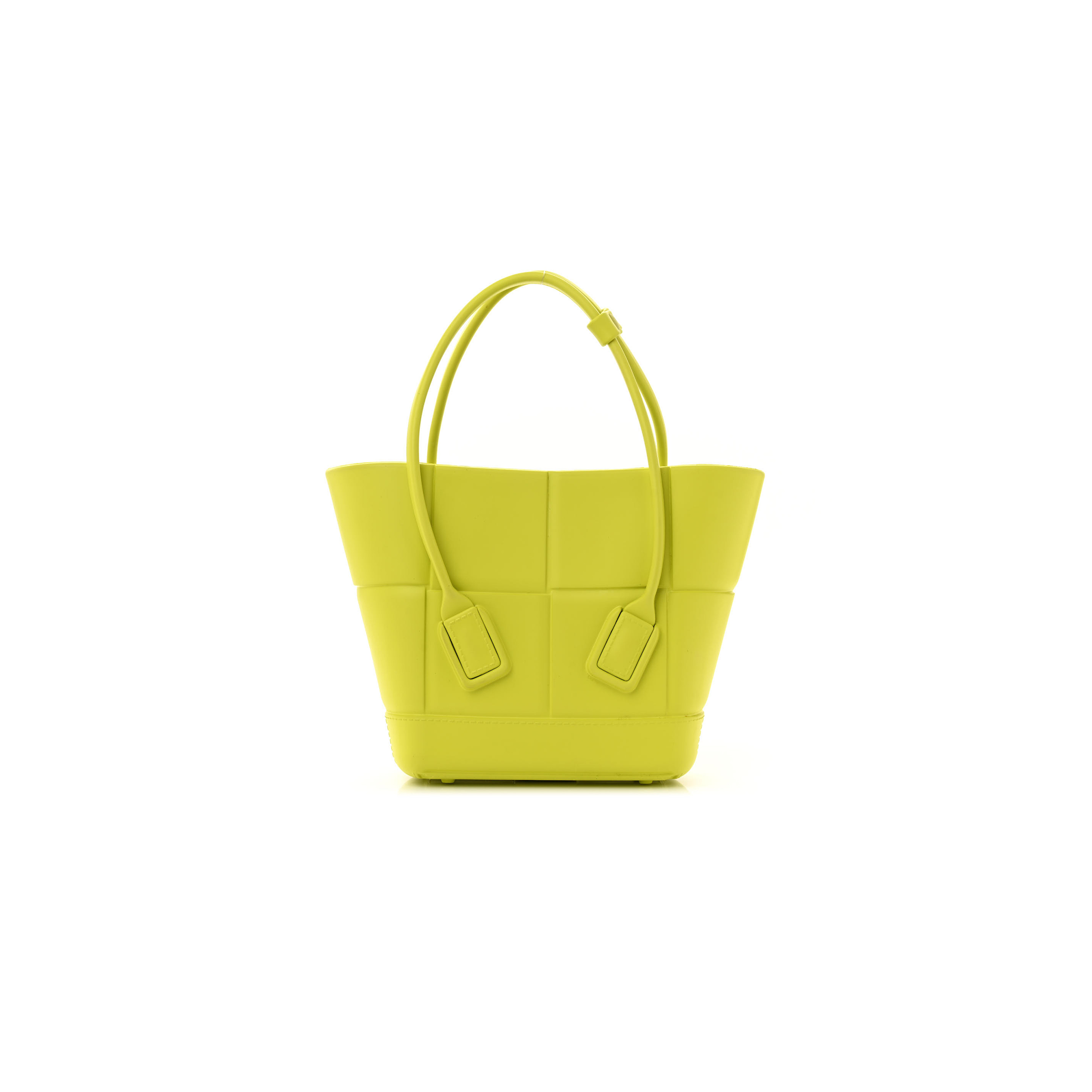 BOTTEGA VENETA RUBBER MAXI INTRECCIATO MINI ARCO KIWI GREEN (30*20*8cm) BOTTEGA VENETA RUBBER MAXI INTRECCIATO MINI ARCO KIWI GREEN (30*20*8cm)