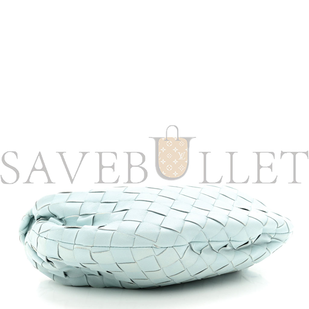 BOTTEGA VENETA NAPPA INTRECCIATO MINI JODIE TEAL WASHED (26*15*6cm) BOTTEGA VENETA NAPPA INTRECCIATO MINI JODIE TEAL WASHED (26*15*6cm)