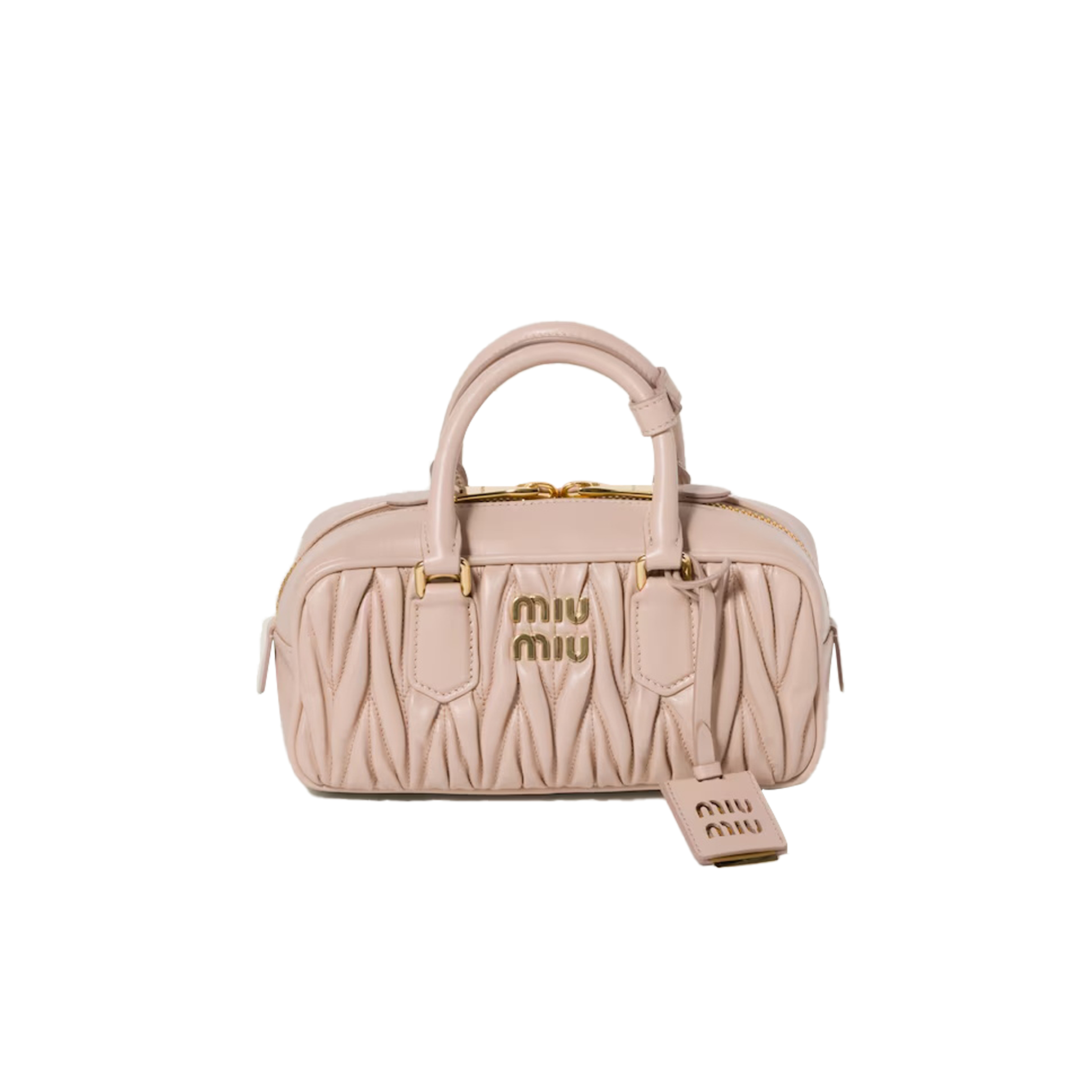 MIU MIU ARCADIE MATELASSÉ NAPPA LEATHER BAG 5BB142 (22*10.5*7.5cm)