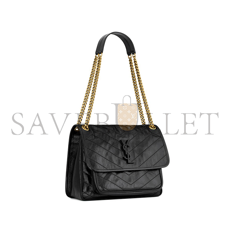 YSL NIKI MEDIUM IN VINTAGE LEATHER 6331580EN071000 (28*20*8.5cm) YSL NIKI MEDIUM IN VINTAGE LEATHER 6331580EN071000 (28*20*8.5cm)