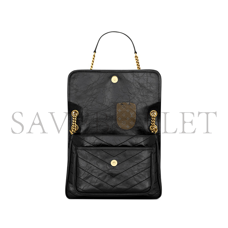 YSL NIKI MEDIUM IN VINTAGE LEATHER 6331580EN071000 (28*20*8.5cm) YSL NIKI MEDIUM IN VINTAGE LEATHER 6331580EN071000 (28*20*8.5cm)
