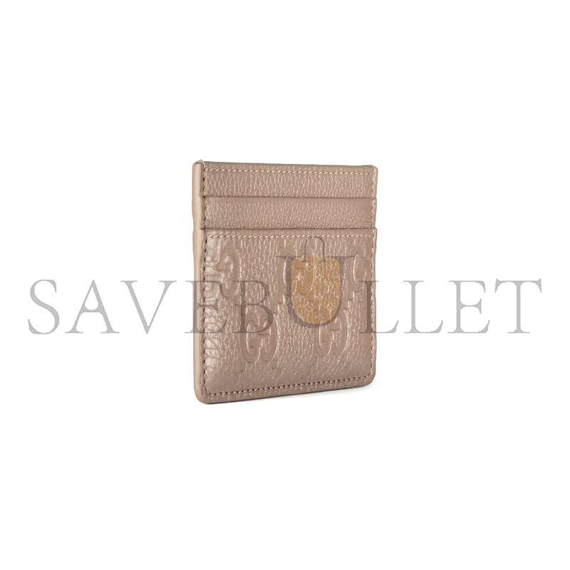 GUCCI GG EMBLEM CARD CASE 815883AAEEM1523 (10*7cm)