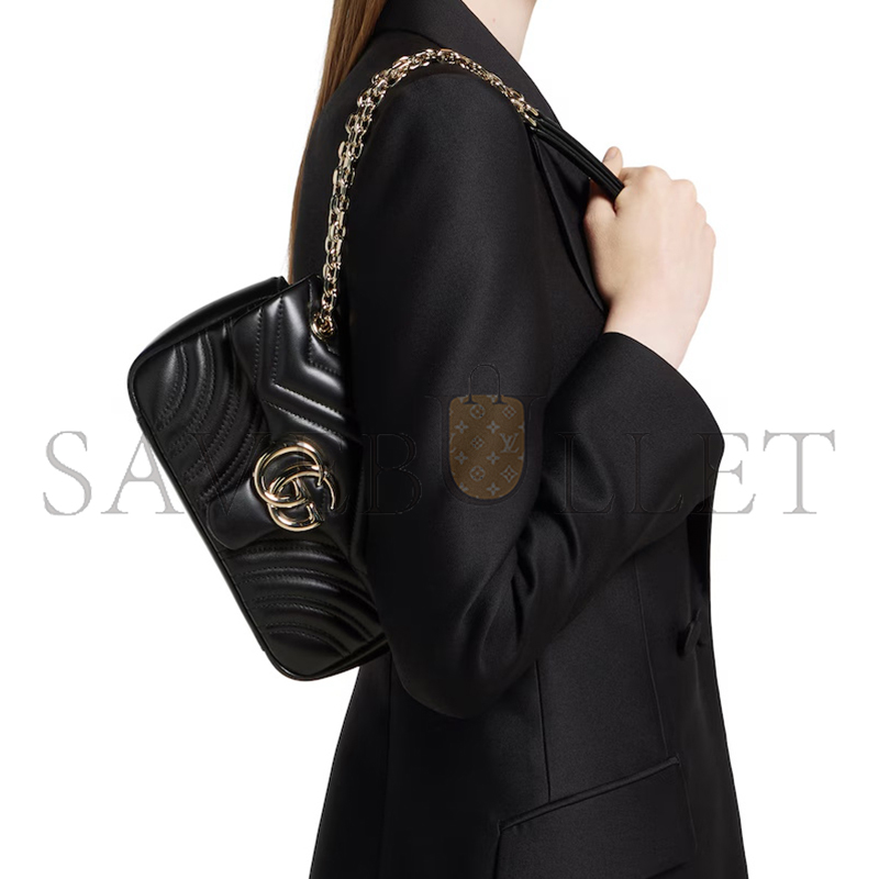 GUCCI GG MARMONT SMALL SHOULDER BAG 837280AAE381000 (22*12.5*6cm)