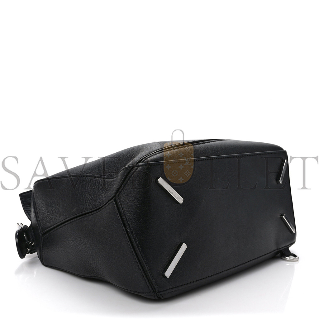 LOEWE CALFSKIN MEDIUM PUZZLE BAG BLACK (29*19.5*14cm) LOEWE CALFSKIN MEDIUM PUZZLE BAG BLACK (29*19.5*14cm)