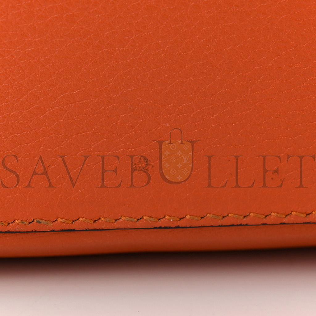 LOEWE CALFSKIN SMALL PUZZLE BAG CORAL (24*16.5*10.5cm)
