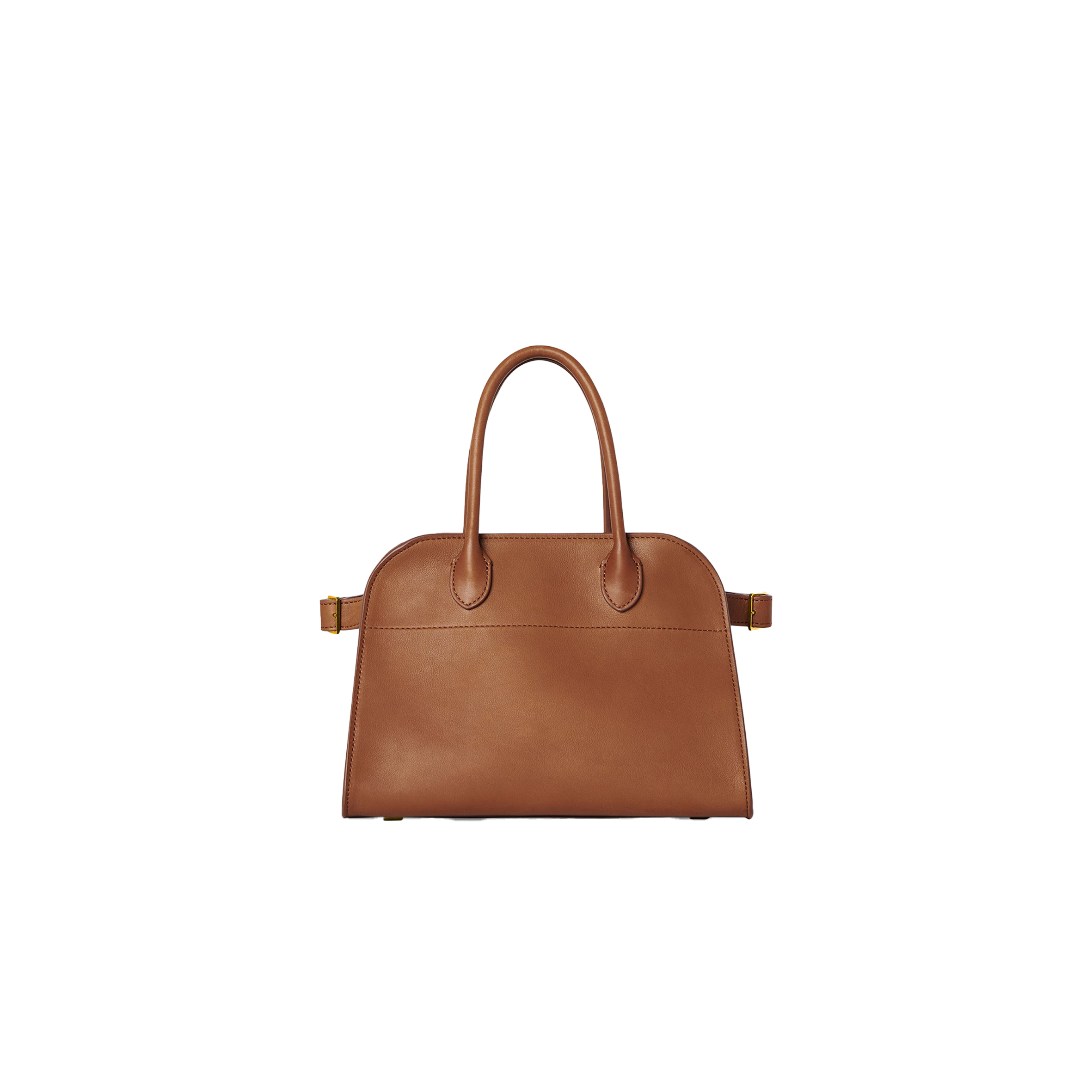 THE ROW SOFT MARGAUX 10 BAG IN LEATHER CUIR W1190L72CUSHG (25*18*19cm)