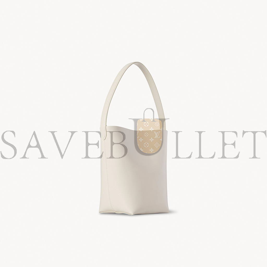 THE ROW SMALL NS PARK TOTE IN LEATHER IVORY W1314L61ISHG (25*22*12cm)