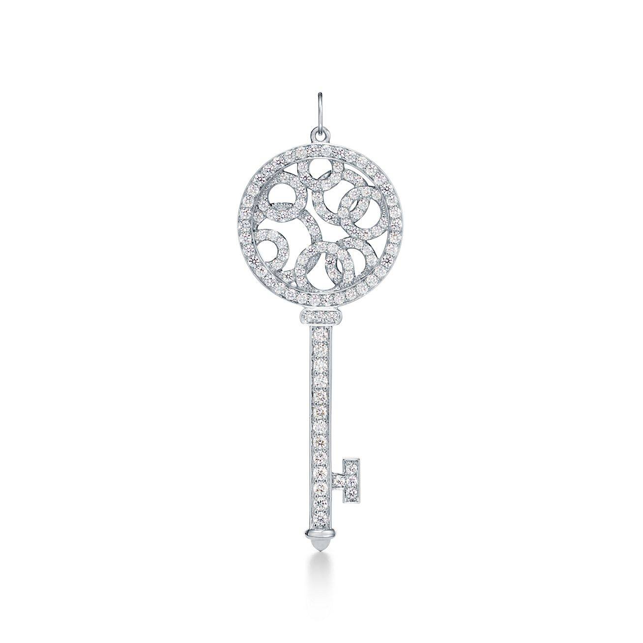 TIFFANY KEYS BUBBLES KEY PENDANT TIFFANY KEYS BUBBLES KEY PENDANT