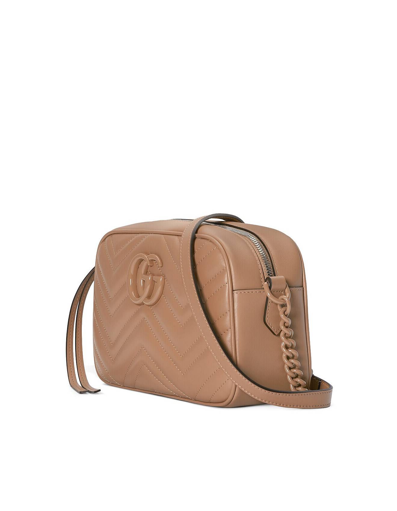 GUCCI GG MARMONT MATELASSÉ SHOULDER BAG  ‎447632  (24*13*7cm)